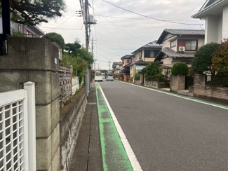【前面道路含む現地写真】