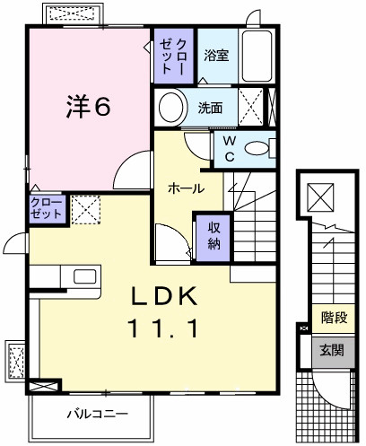 メゾンＲＭの間取り