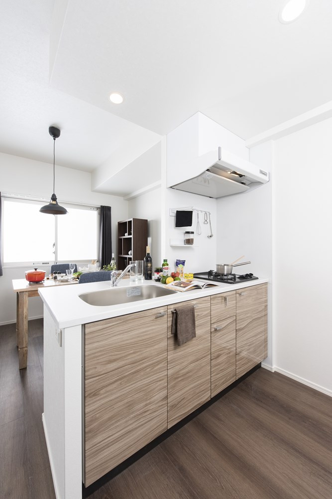 新品家具付きマンション千代7(KaGood福岡)のキッチン