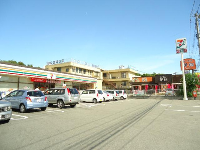 【周辺】 | 新築）パドレ　ムールトメスク | セブンイレブン久留米上津町店まで1,086ｍ