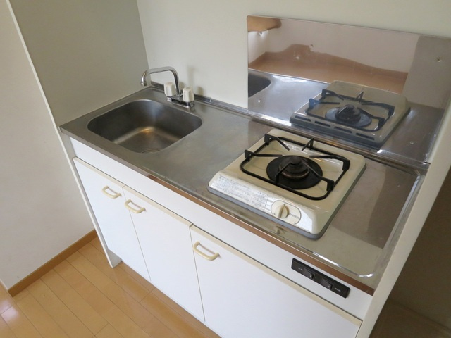 スクエアＳＴのキッチン|1口ガスコンロです(^^♪