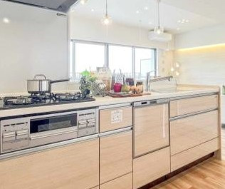 リジェンヌ京町(川崎区京町3丁目）のキッチン|リビング施工例　（令和7年12月中旬完成）