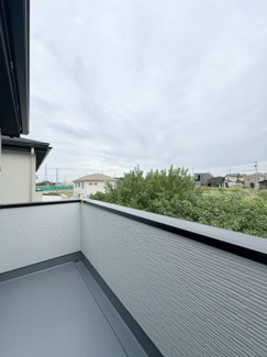 【バルコニー】 | 坂戸市片柳　新築分譲　東武東上線『北坂戸駅』徒歩17分　【片柳小学区】