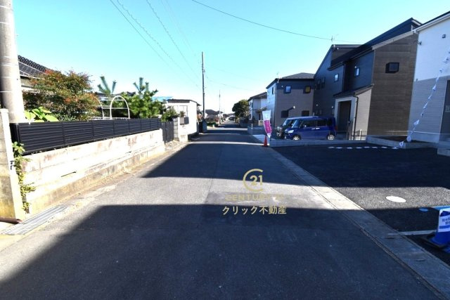 Cradlegarden　 ひたちなか市平磯遠原町　第1　1の前面道路含む現地写真|現地撮影（2025年11月）