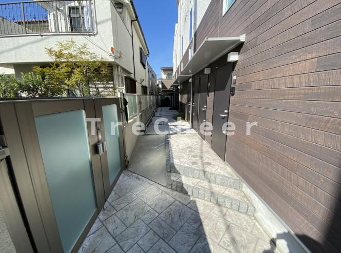 アーベインテラス駒込Ⅱのエントランス