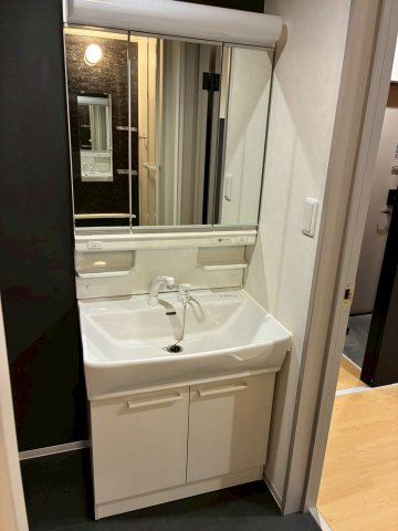 サルースの洗面所