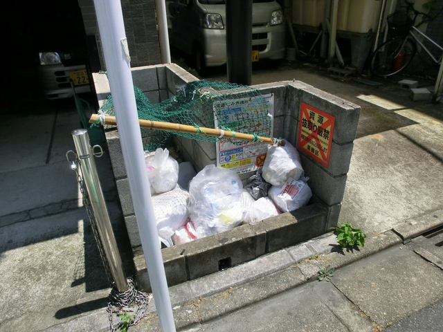 ＴＫグレイスビル２のその他共用部分|ごみ置き場有ります。