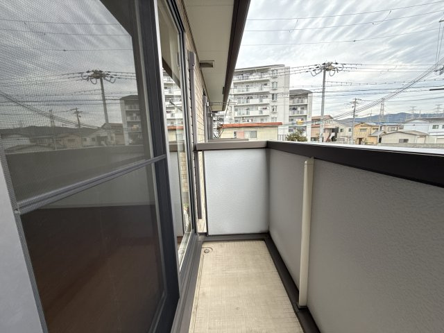 ラフレシール　A棟のバルコニー