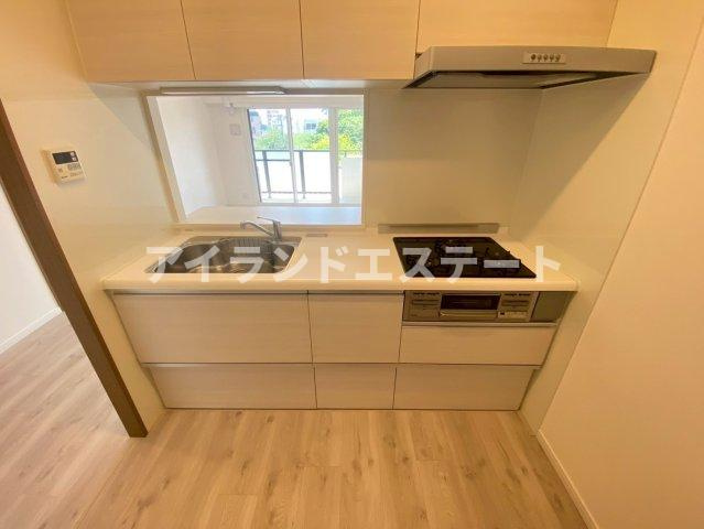 SOCIETY KAKINOKIZAKA ANNEX　敷地内駐車場有　オートロック　ファミリー向けのキッチン