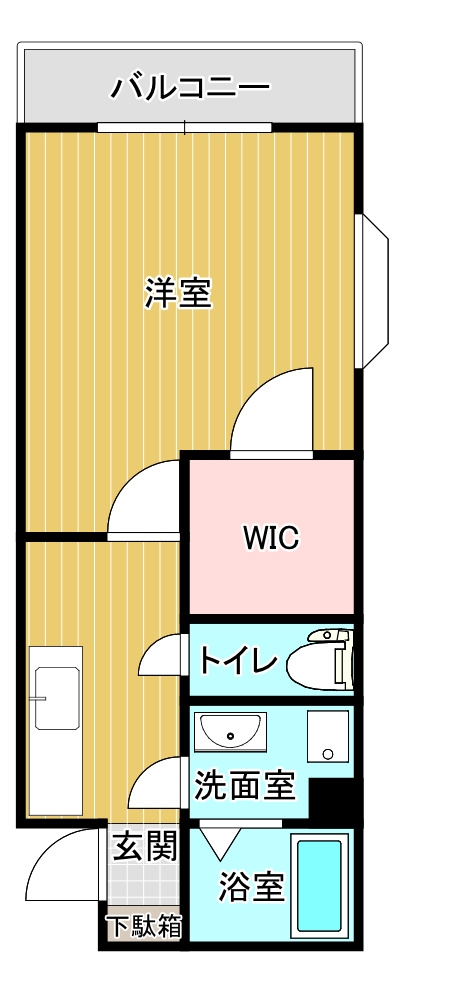 ソレイユⅡの間取り