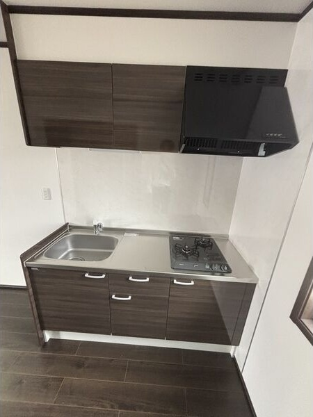 ル・メイユール尼沼B棟のキッチン