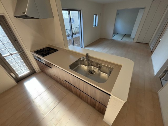 八潮市　木曽根　新築戸建　全1棟のキッチン|施工例です