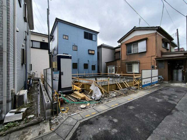 八潮市　木曽根　新築戸建　全1棟の外観|外観です