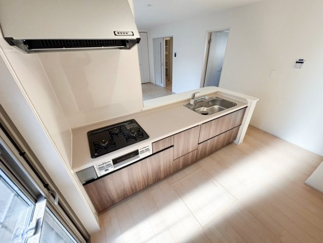 八潮市　木曽根　新築戸建　全1棟のキッチン|施工例です