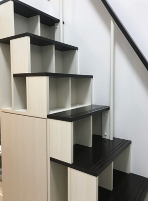 【収納】 | リュクシティー高井戸（リュクスシティー高井戸） | ロフトへの階段はクローゼット＆小物入れ