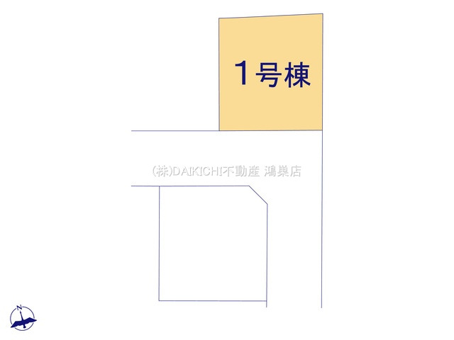 【区画図】 | 鴻巣市松原2期　Livele Garden.S　新築戸建　全4棟　1号棟