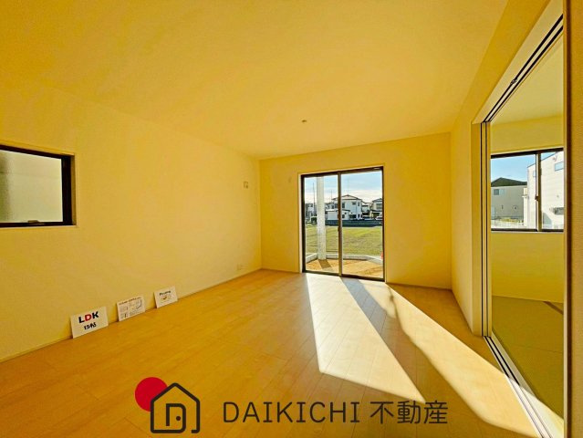 【居間・リビング】 | 鴻巣市松原2期　Livele Garden.S　新築戸建　全4棟　3号棟