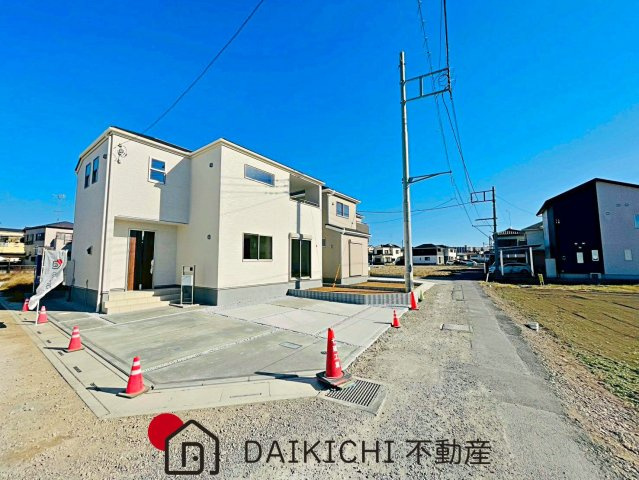 【前面道路含む現地写真】 | 鴻巣市松原2期　Livele Garden.S　新築戸建　全4棟　3号棟