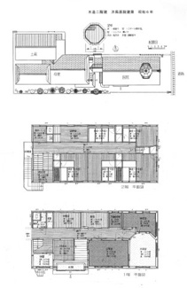 【間取り】 | 本町2丁目　旧医院　母屋　土蔵