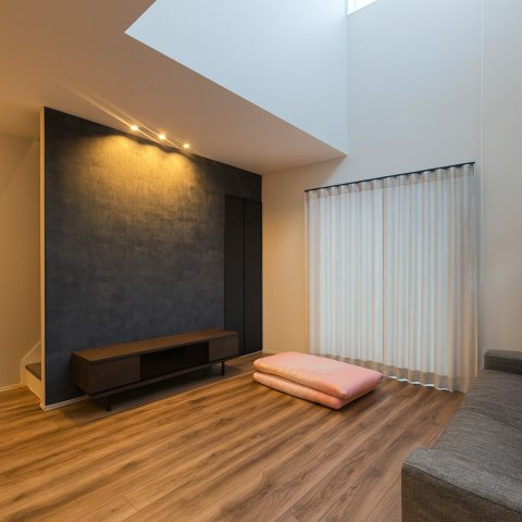 中央区弁天橋通1丁目　中古戸建の居間・リビング