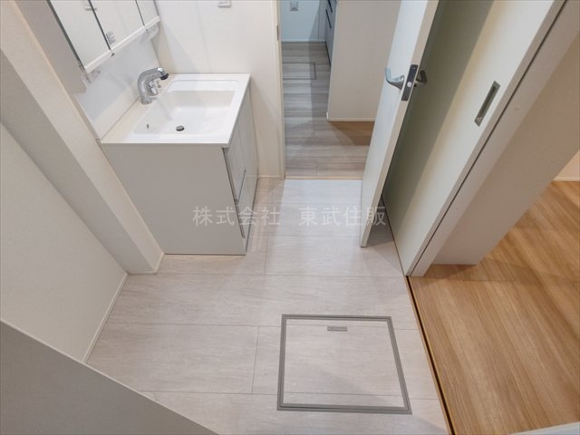 【脱衣所】 | 狭山市入間川18期 | 洗面室