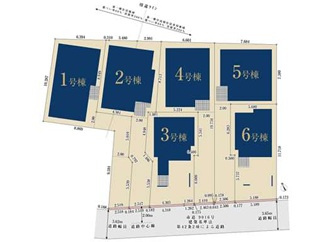 【区画図】 | MIRASUMO市川市新井105⑥