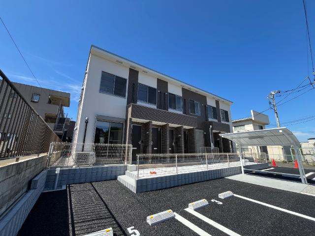 アルビコッカの外観|建築現場