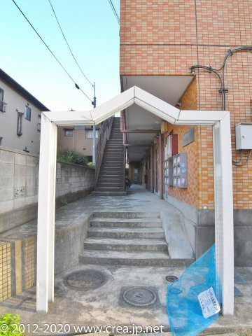 メゾンホソダAのエントランス