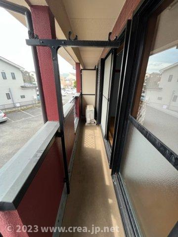 グリーンエイトのバルコニー