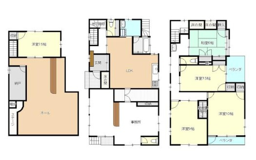 高崎市金井淵町　【地上２階・地下１階・屋根裏部屋】リフォーム住宅