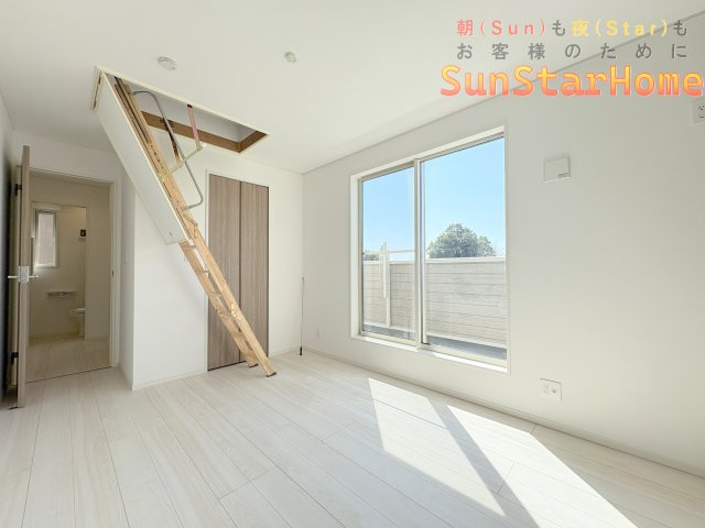 【サンスターホーム】あきる野市小川　未入居戸建て　高機能住宅の洋室