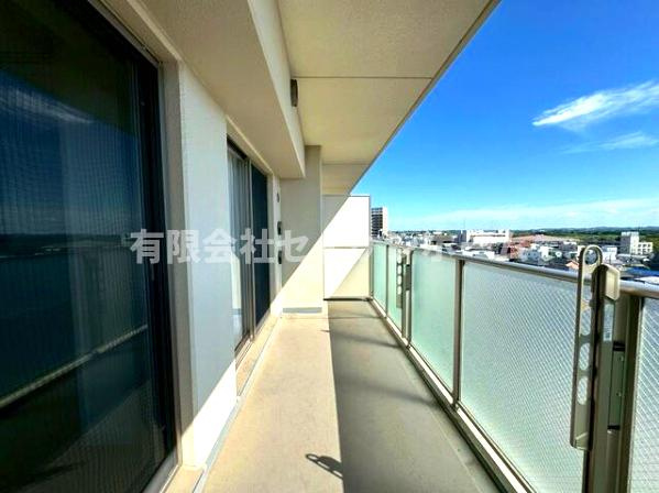 パレステージ熊谷プレミアムのバルコニー