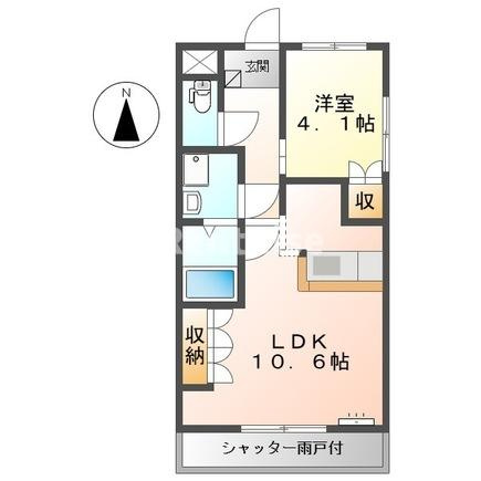 ウエストウィンの間取り|間取図
