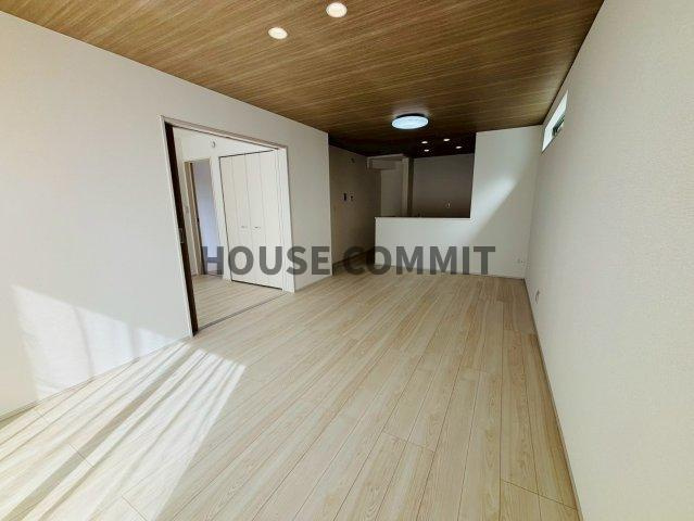 公津の杜Ⅲ全7区画/今回販売2棟/G号棟の居間・リビング