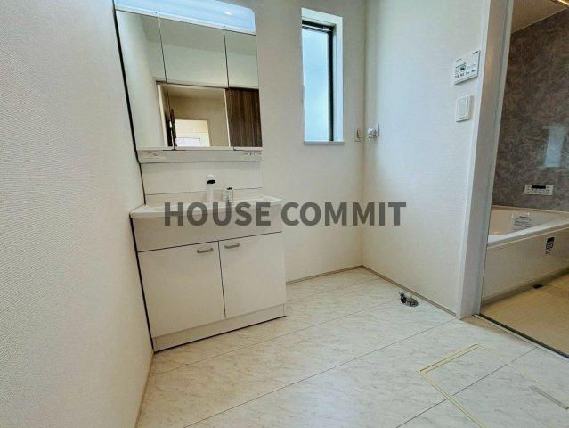 公津の杜Ⅲ全7区画/今回販売2棟/G号棟の独立洗面台