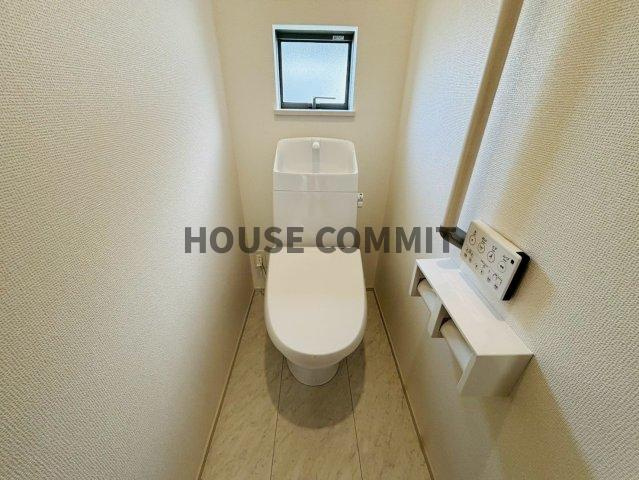 公津の杜Ⅲ全7区画/今回販売2棟/G号棟のトイレ