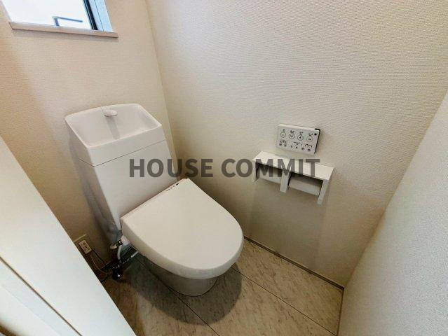 公津の杜Ⅲ全7区画/今回販売2棟/G号棟のトイレ