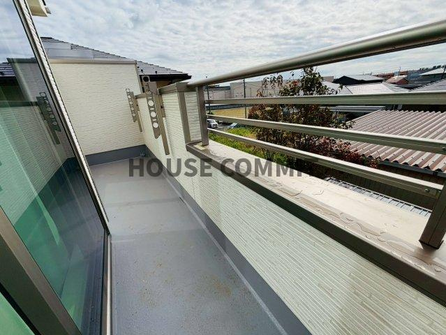 公津の杜Ⅲ全7区画/今回販売2棟/G号棟のバルコニー