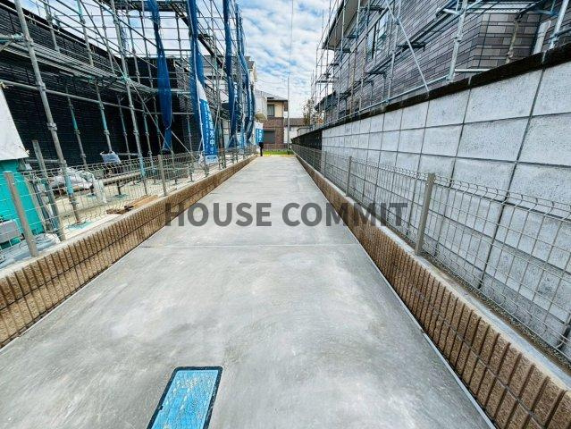 公津の杜Ⅲ全7区画/今回販売2棟/G号棟のエントランス