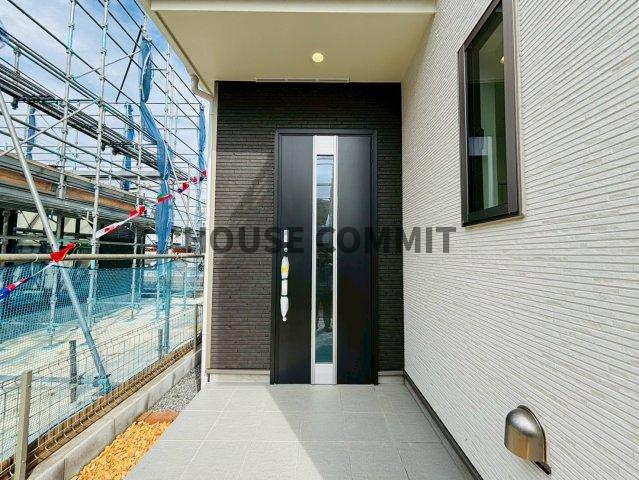 公津の杜Ⅲ全7区画/今回販売2棟/G号棟の玄関