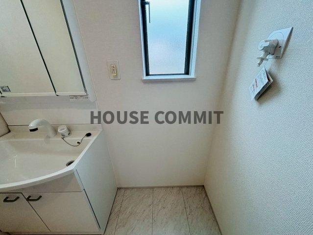 公津の杜Ⅲ全7区画/今回販売2棟/E号棟のランドリースペース