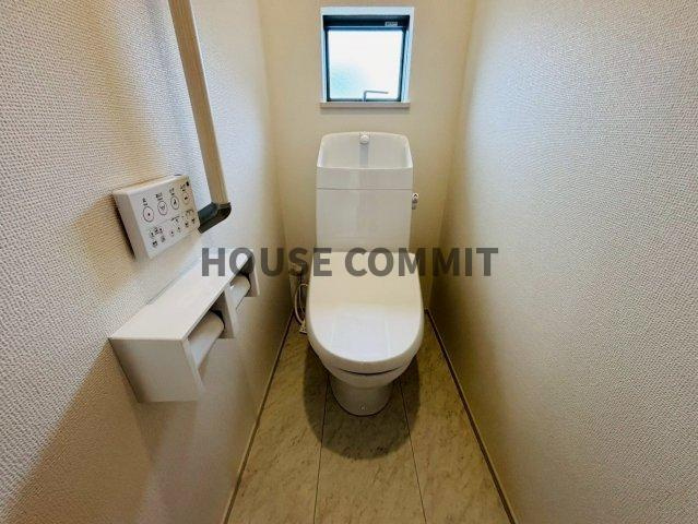 公津の杜Ⅲ全7区画/今回販売2棟/E号棟のトイレ