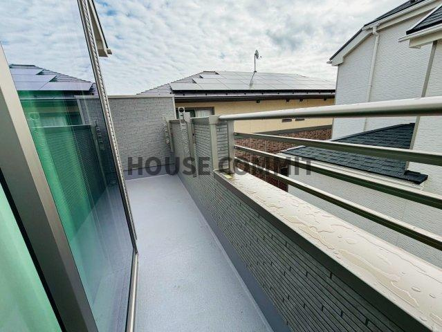 公津の杜Ⅲ全7区画/今回販売2棟/E号棟のバルコニー