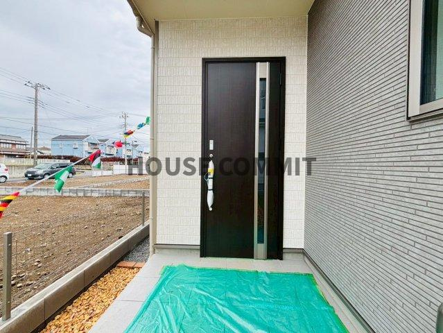 公津の杜Ⅲ全7区画/今回販売2棟/E号棟の玄関