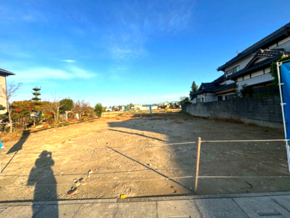 土地　川越市萱沼　全2区画の外観|間口約8.5m