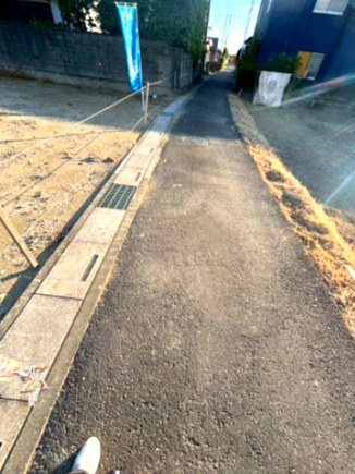 土地　川越市萱沼　全2区画の土地図