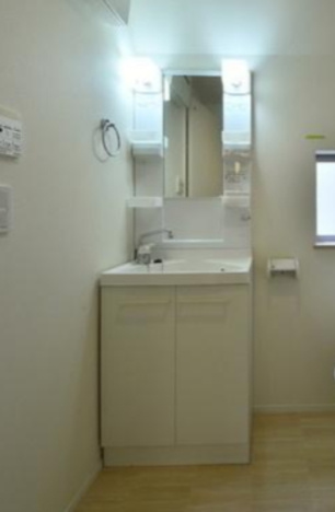 グランエッグス池尻大橋　駅近　浴室乾燥機　ロフトの洗面所