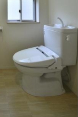 グランエッグス池尻大橋　駅近　浴室乾燥機　ロフトのトイレ