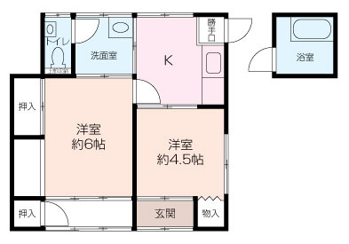 水由アパートの画像