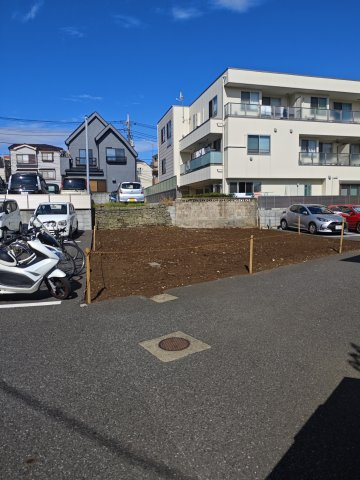板橋区徳丸２丁目売地の前面道路含む現地写真